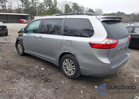 2017 Toyota Sienna Xle 8 Passenger from USA, damaged, VIN 5TDYZ3DC2HS890802